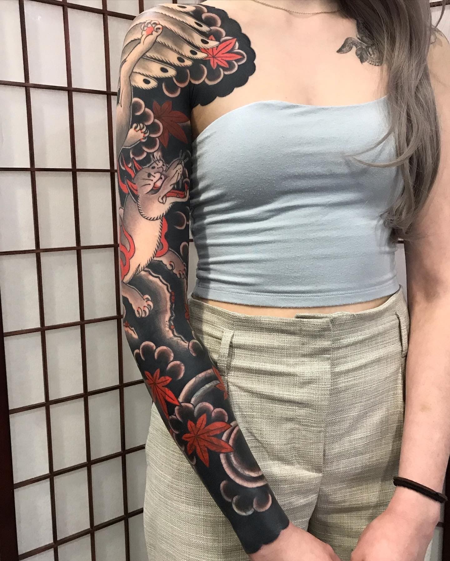 kitsune sleeve