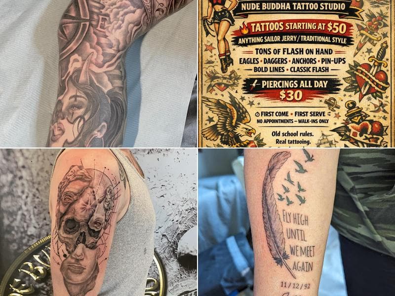 Nude Buddha Tattoo Studio