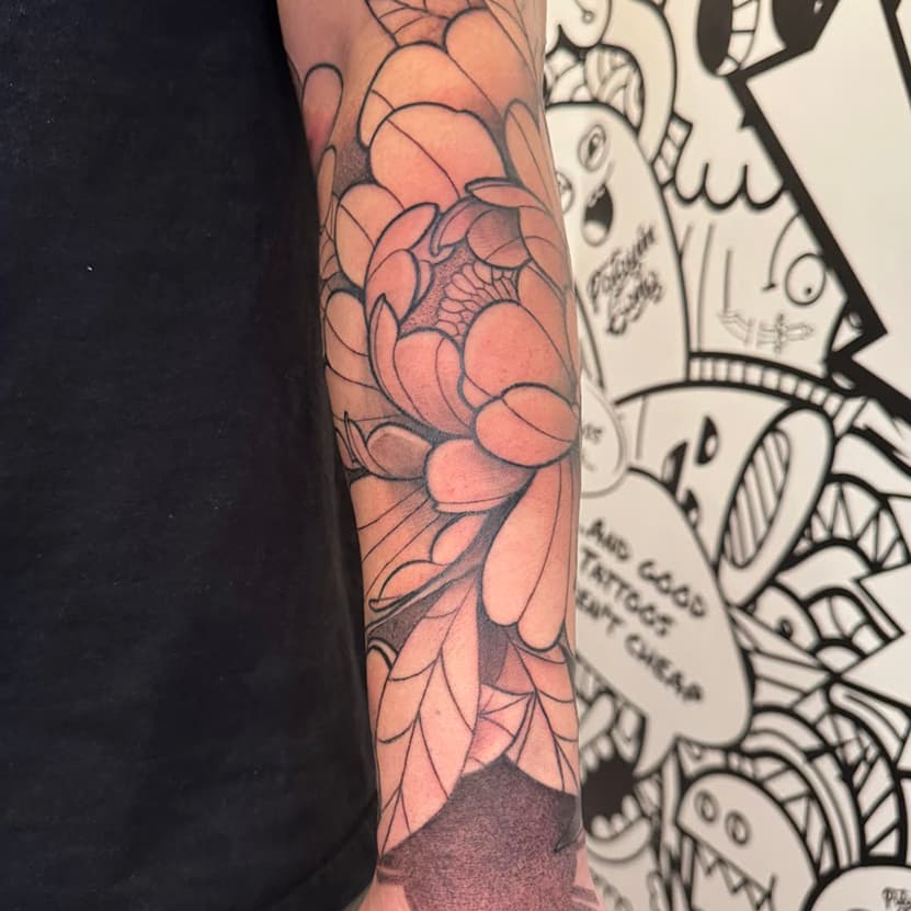 Photographie issue du portfolio officiel de Dennis Garcia, artiste présenté par Patayin Tattoo Co.