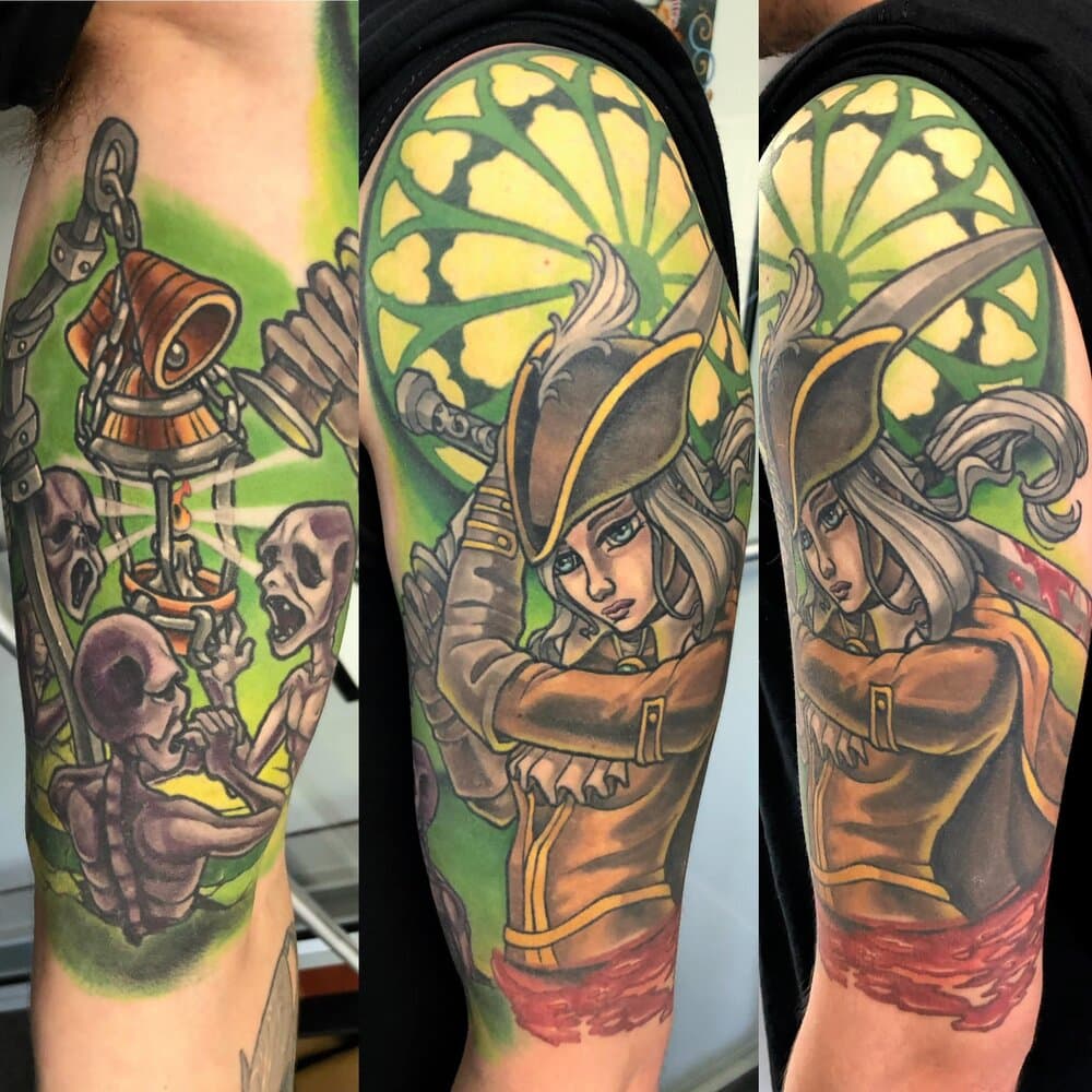 Tatouage sur le dos par Lawrence, tatoueur profesionnel