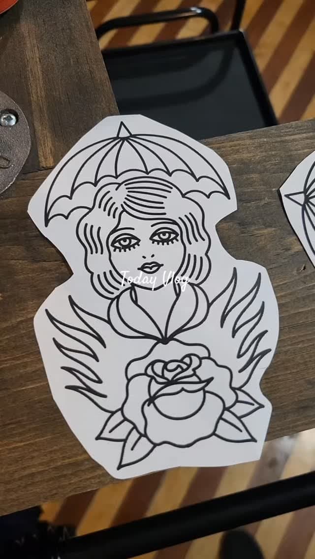 Raven's Head Tattoo