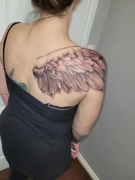 Custom detailed tattoo design - Mike Kuntz House of Pain Tattoos Moose Jaw