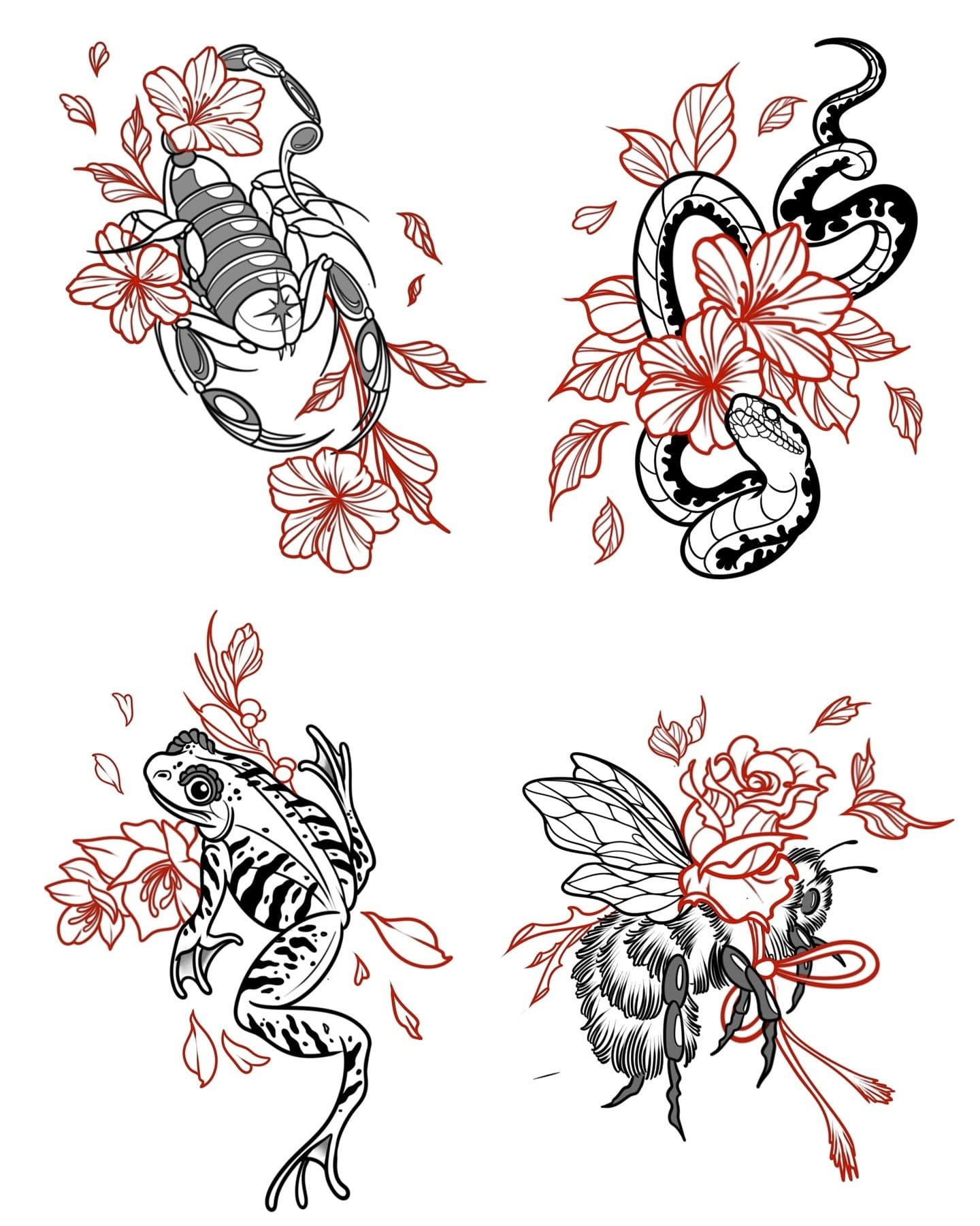 Join us at our Flash Day this Saturday June 15th!
📍Tempest Tattoo Atelier | 1333 Saint Paul Street, Kelowna
👹Pop of Red - $400, 5-6”
🦋Moths/Snake/Snail - $350, 4-6”
❤️‍🔥Twilight/Sacred Heart/Lady Moth - $400, 5”
🌿Venus Fl