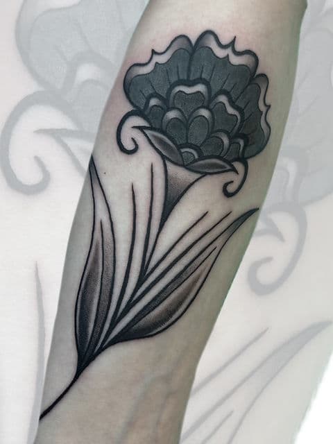 Tatouage présenté dans le portfolio de Maxime (Max) LeBlanc — Black Forest Tattoo Company