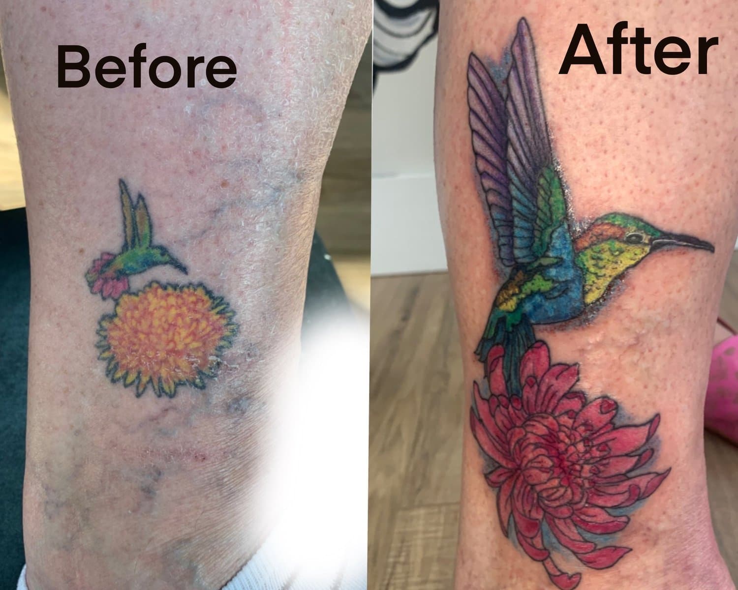 neotracditional tattoo cover up