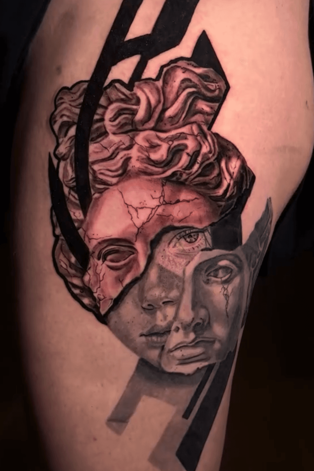 Tattoo done by @calahan.woodwolf