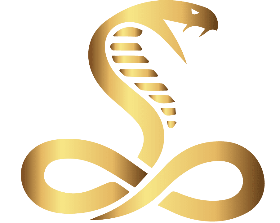 Gold Snake Icon