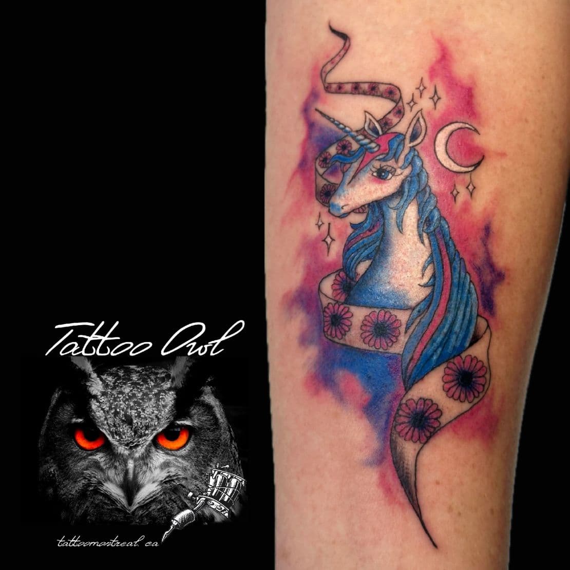 Montreal Tattoo Studio Owl