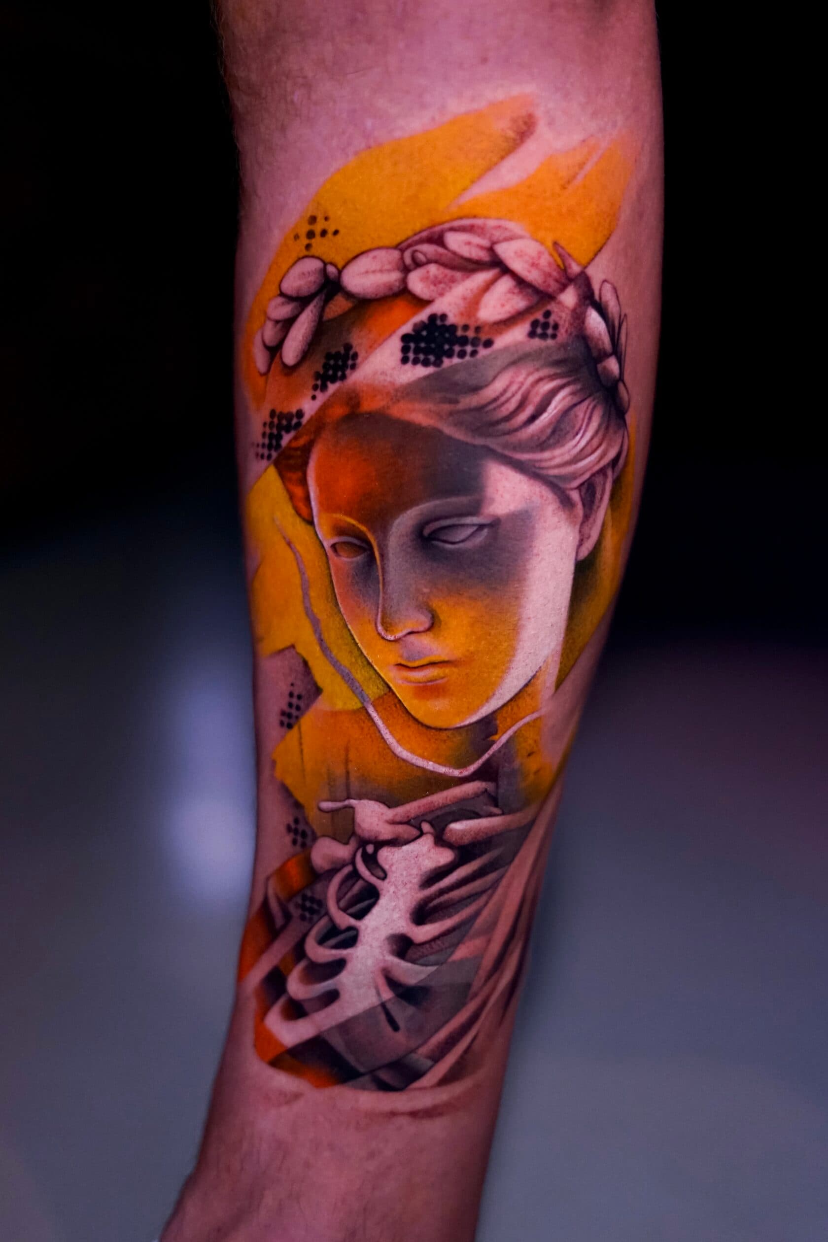 Abstract realistic tattoo by Andrey at Archive Ottawa