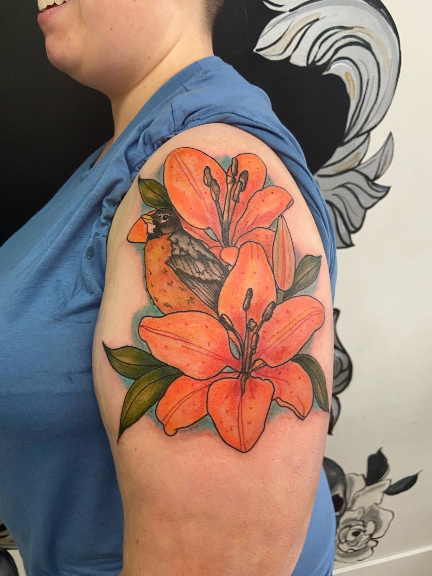 neotraditional tattoo ,