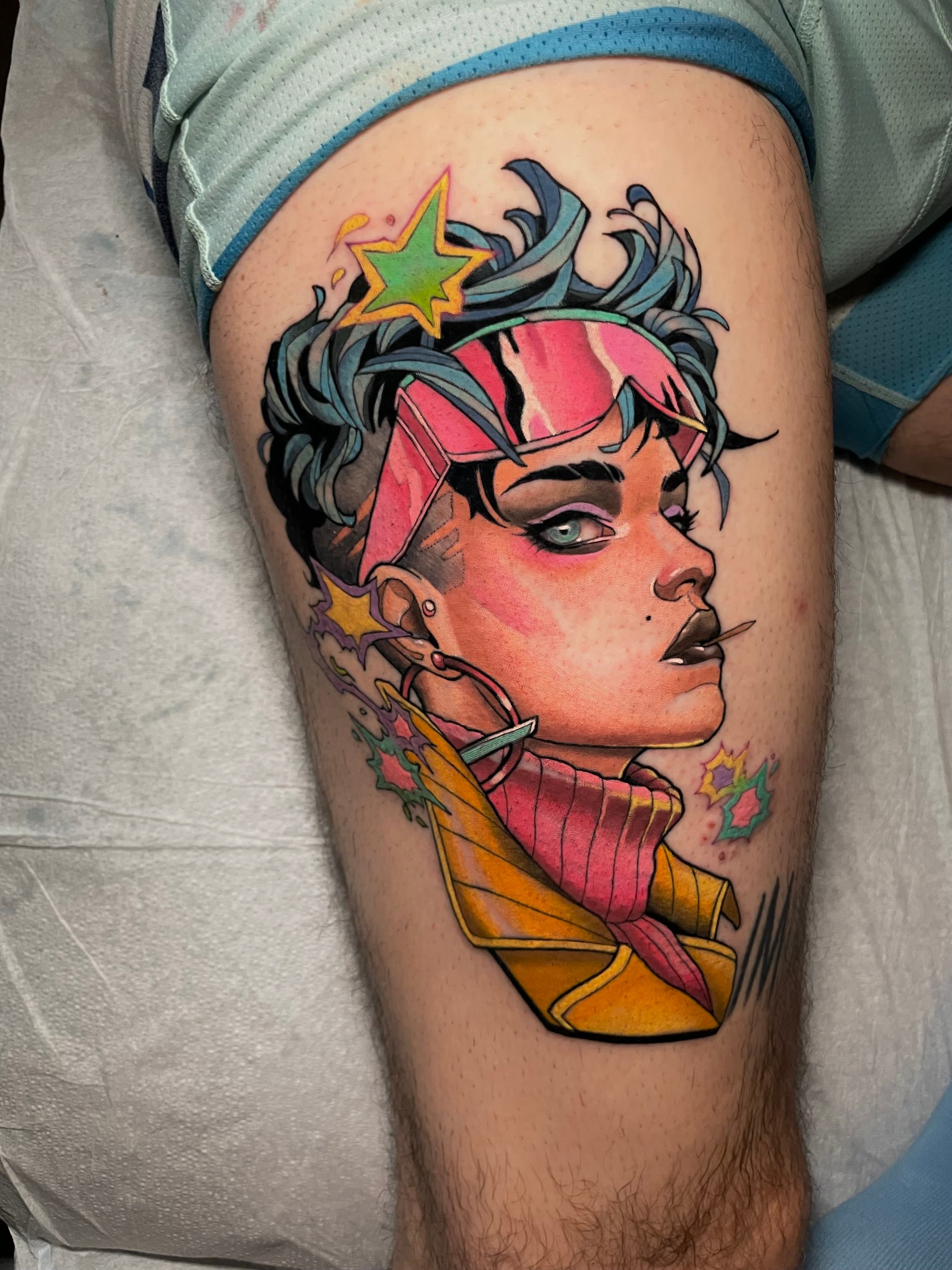 Fox Runner Tattoo