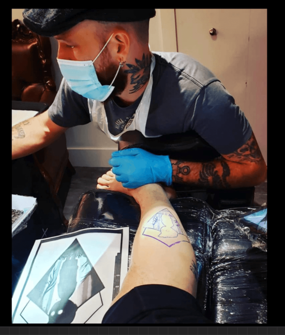 Ced tatoueur à Capteur d'encre