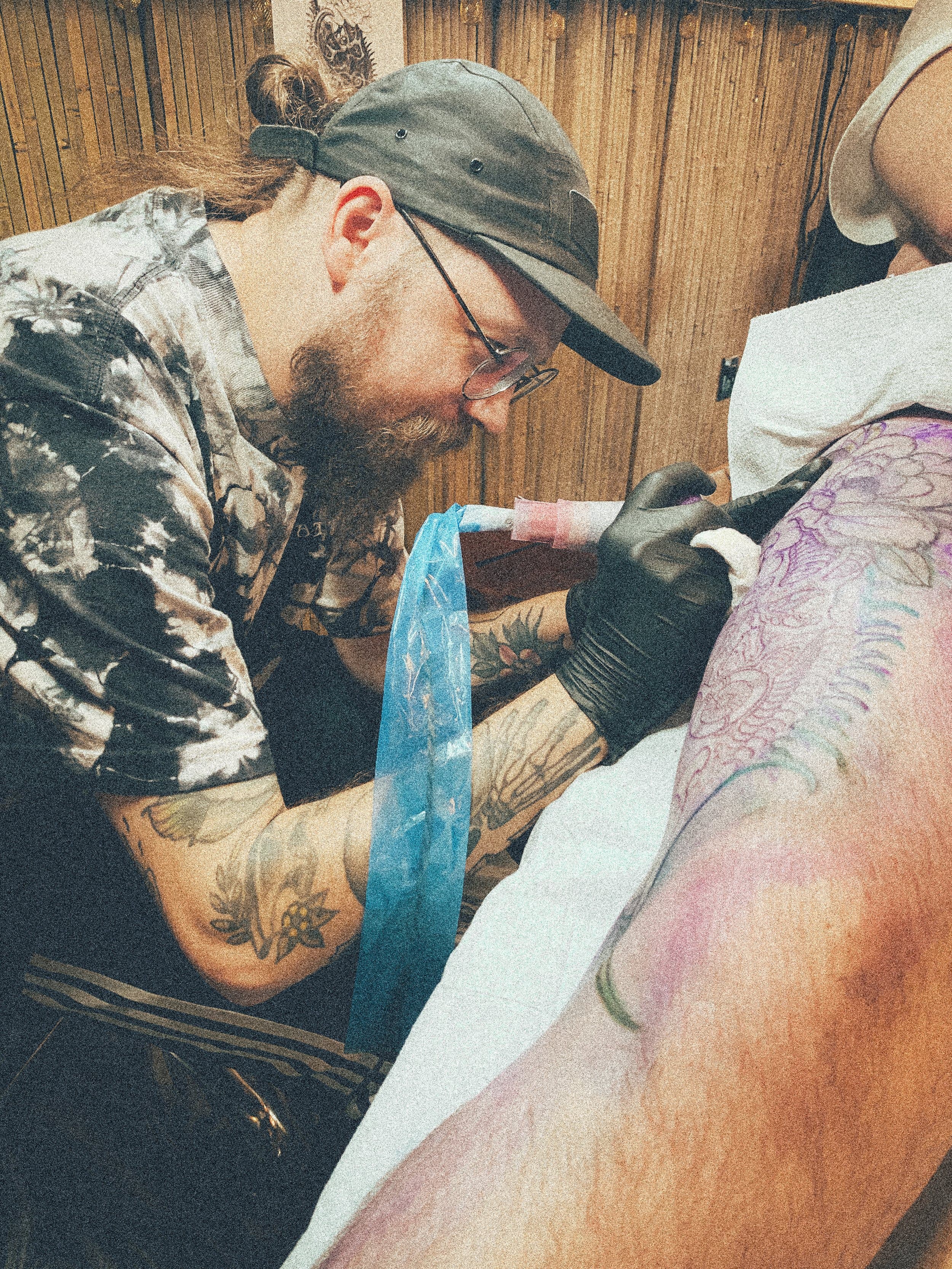 Portrait de Stevie Boy — Laughing Duck Tattoo