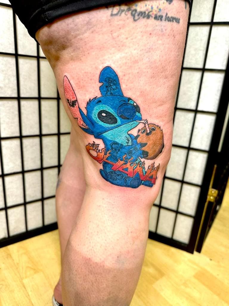 New West Colour ink tattoos