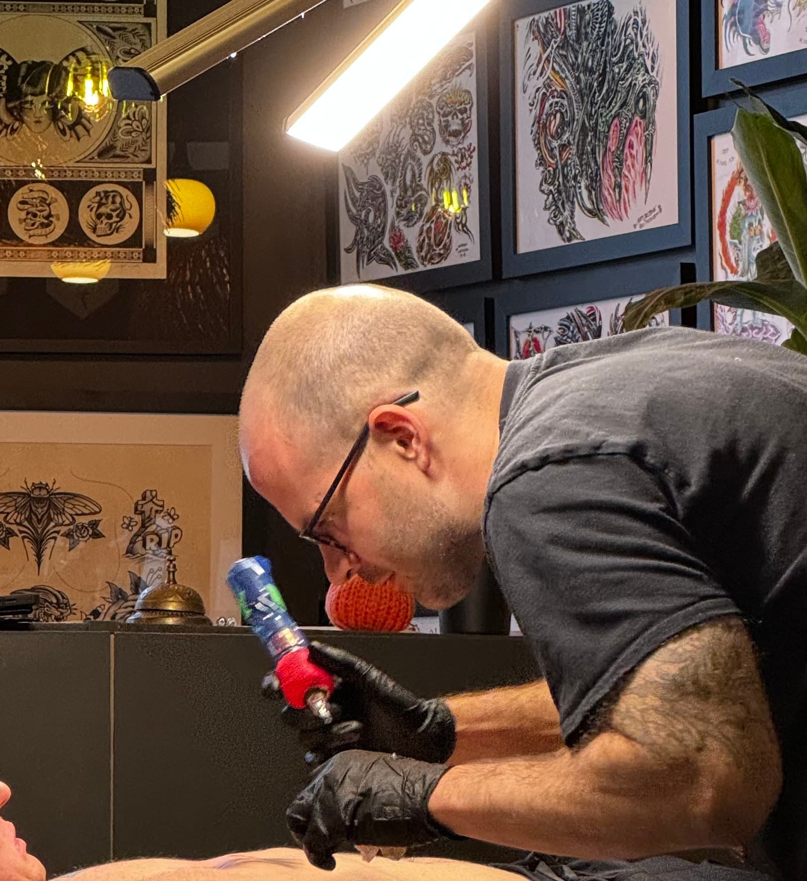 Portrait de Nick Lecluyse — Laughing Duck Tattoo