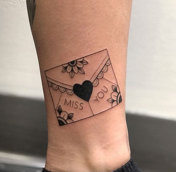 ankle tattoo