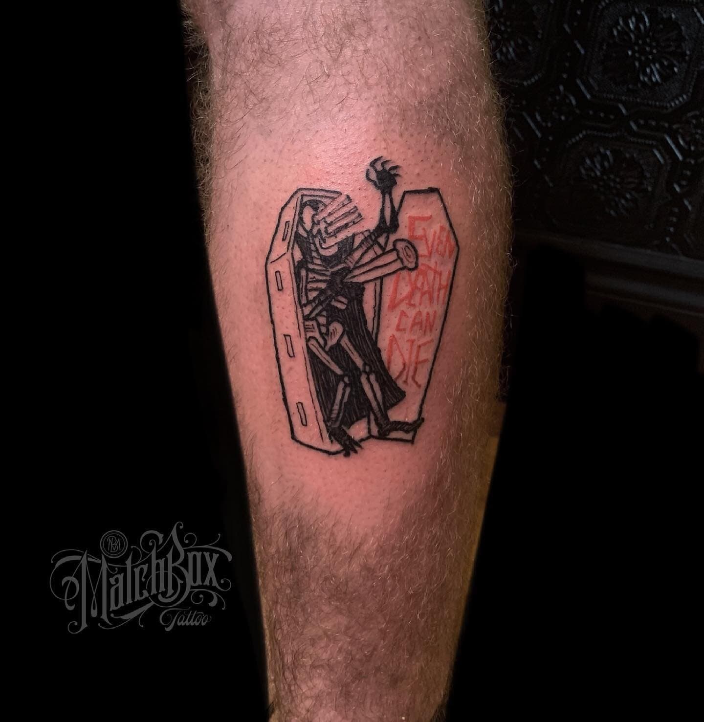 Even Death Can Die by @inkbykoko
.
.
.
#toronto #torontotattoo #torontotattooartist #torontotattooshop #dundaswest #queenwest #matchboxtattoo #ink #girlswithtattoos #guyswithtattoos #follow #like #matchboxtattoo #covid #covid_19