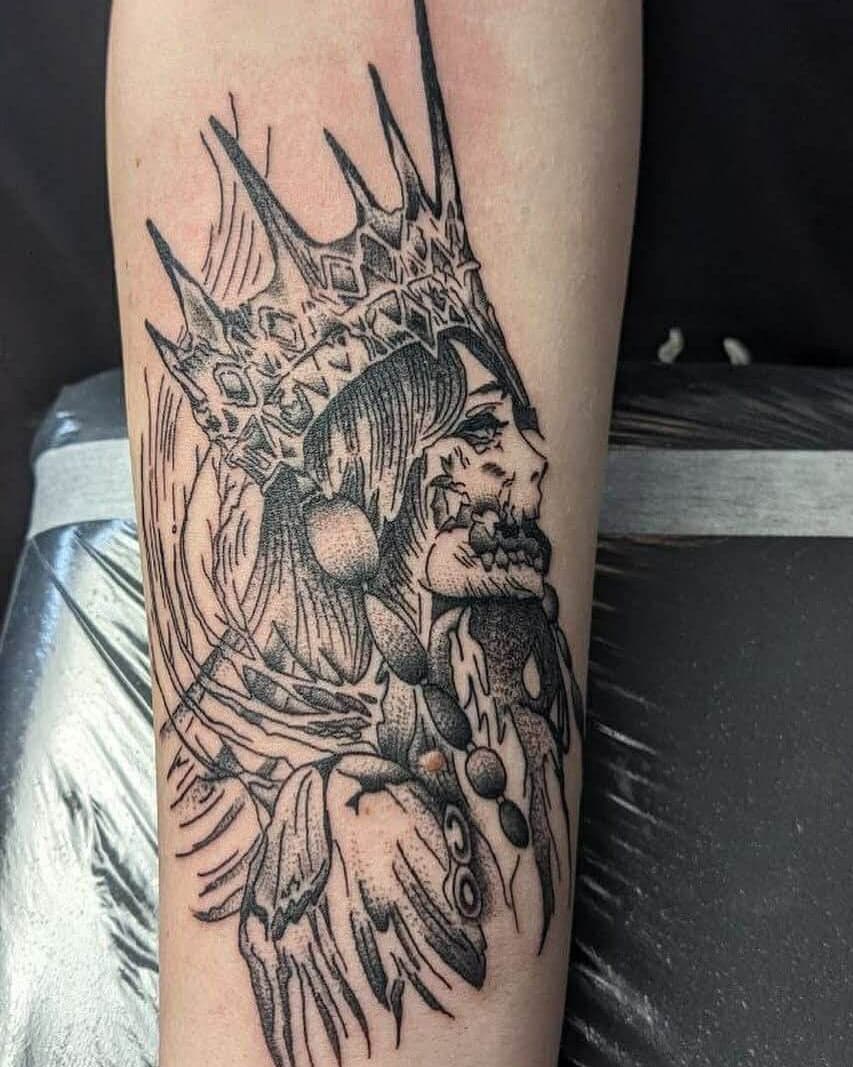 Undead Lich Queen Custom Piece