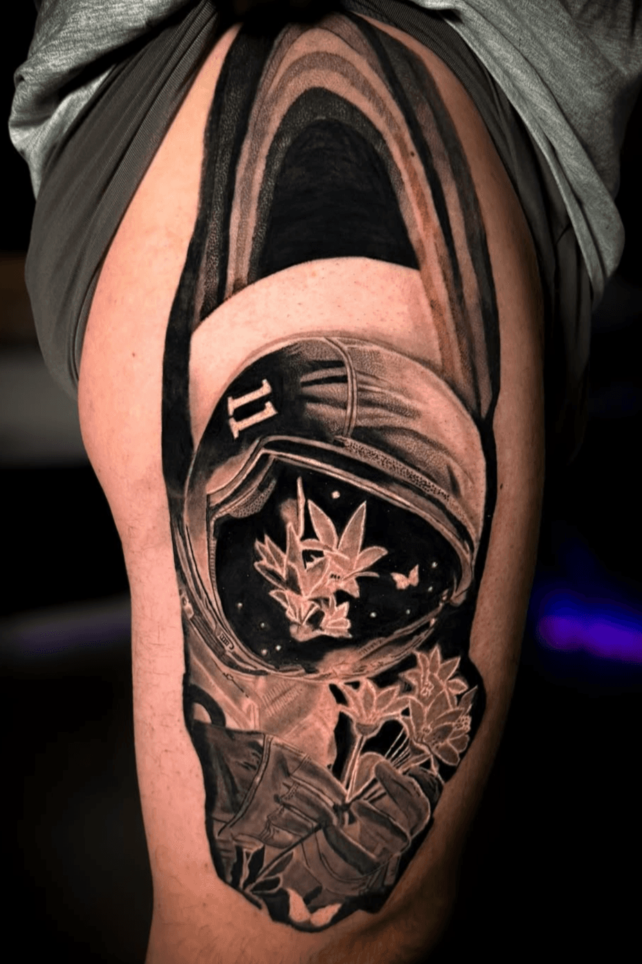 Tattoo done by @calahan.woodwolf