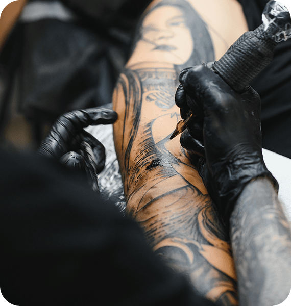 Our Tattoo Artists and Body Piercers have an eye for detail and a commitment to understanding each client's needs