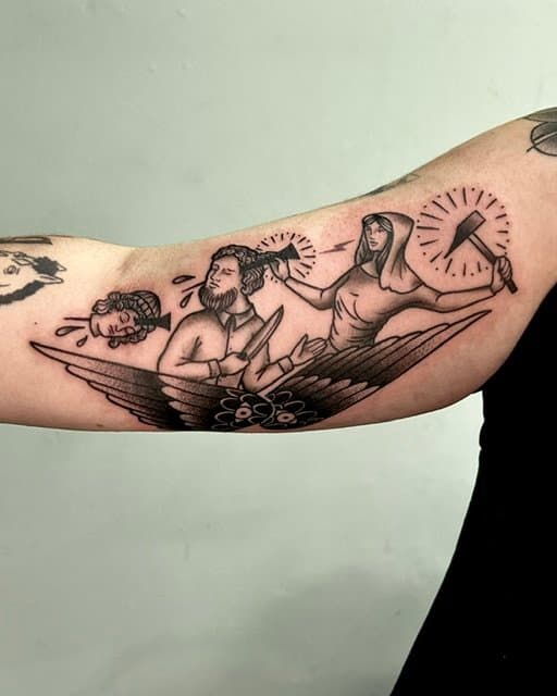 black and grey tattoo toronto