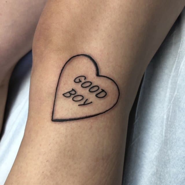 heart flash tattoo