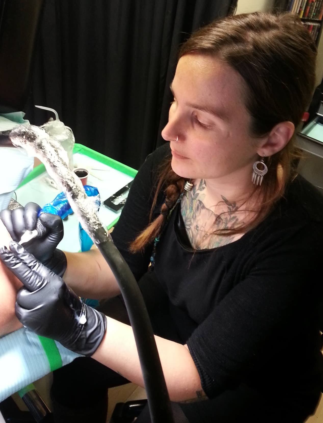 M-C tatoueuse à Capteur d'encre