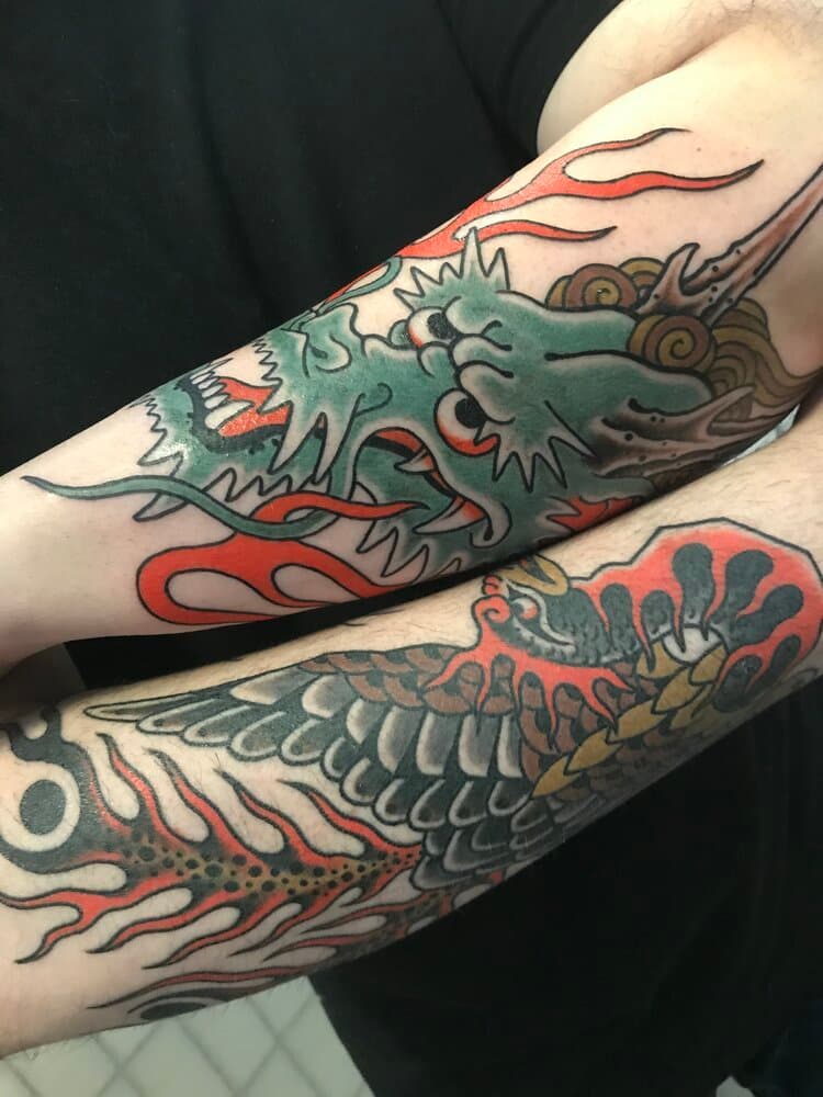 dragon tattoo