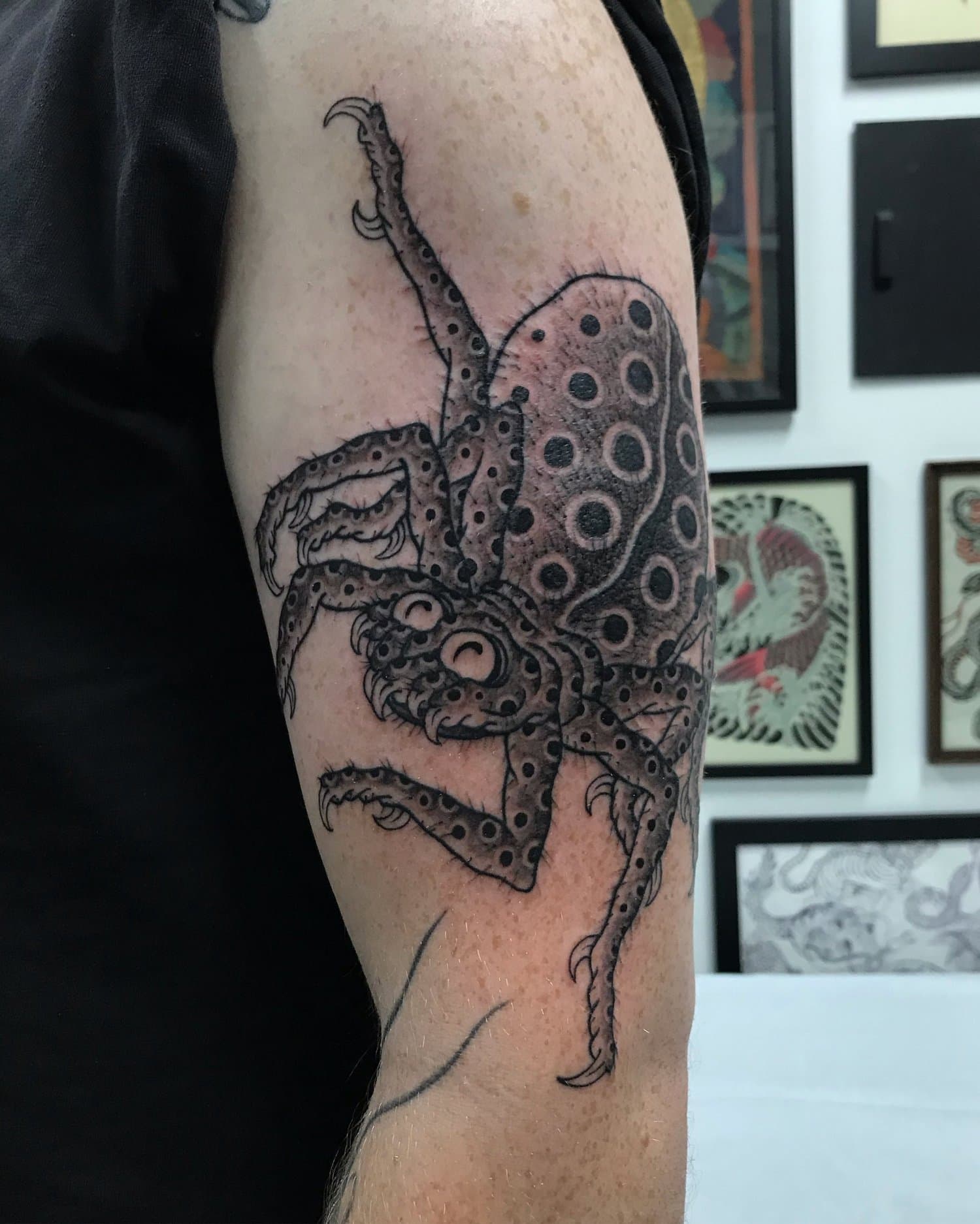 japanese spider tattoo