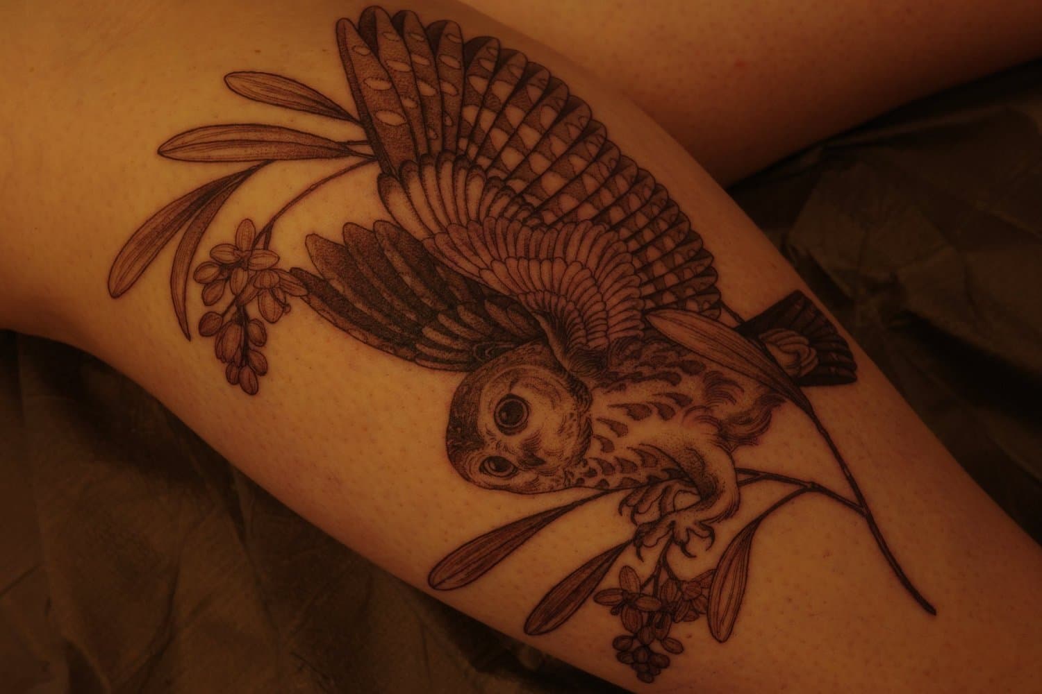 Fresh and healed about a year for Katie! Always a pleasure.😋 Made @springfevertattoo