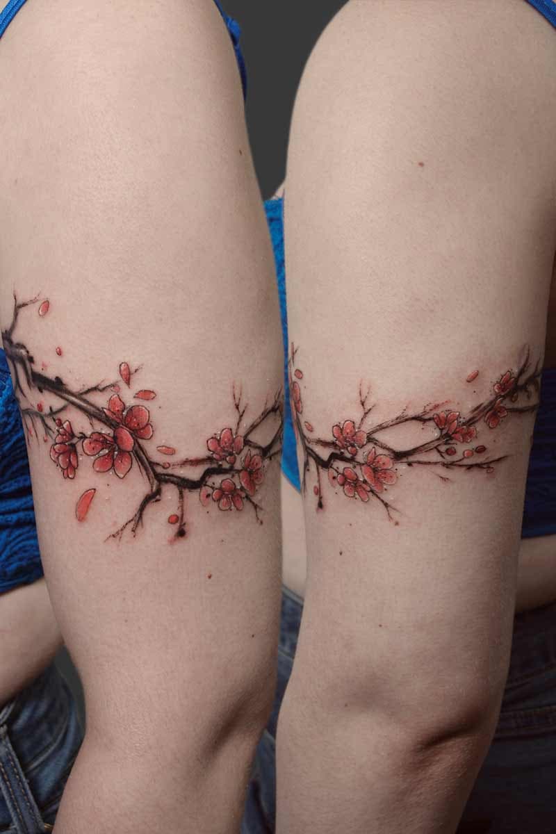 coloured_tattoo_cherry_blossom_branches