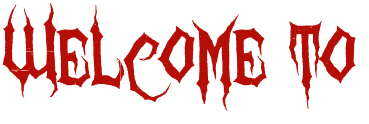 elcome text in Zombie Holocaust lettering styled to match the tattoo studio logo design