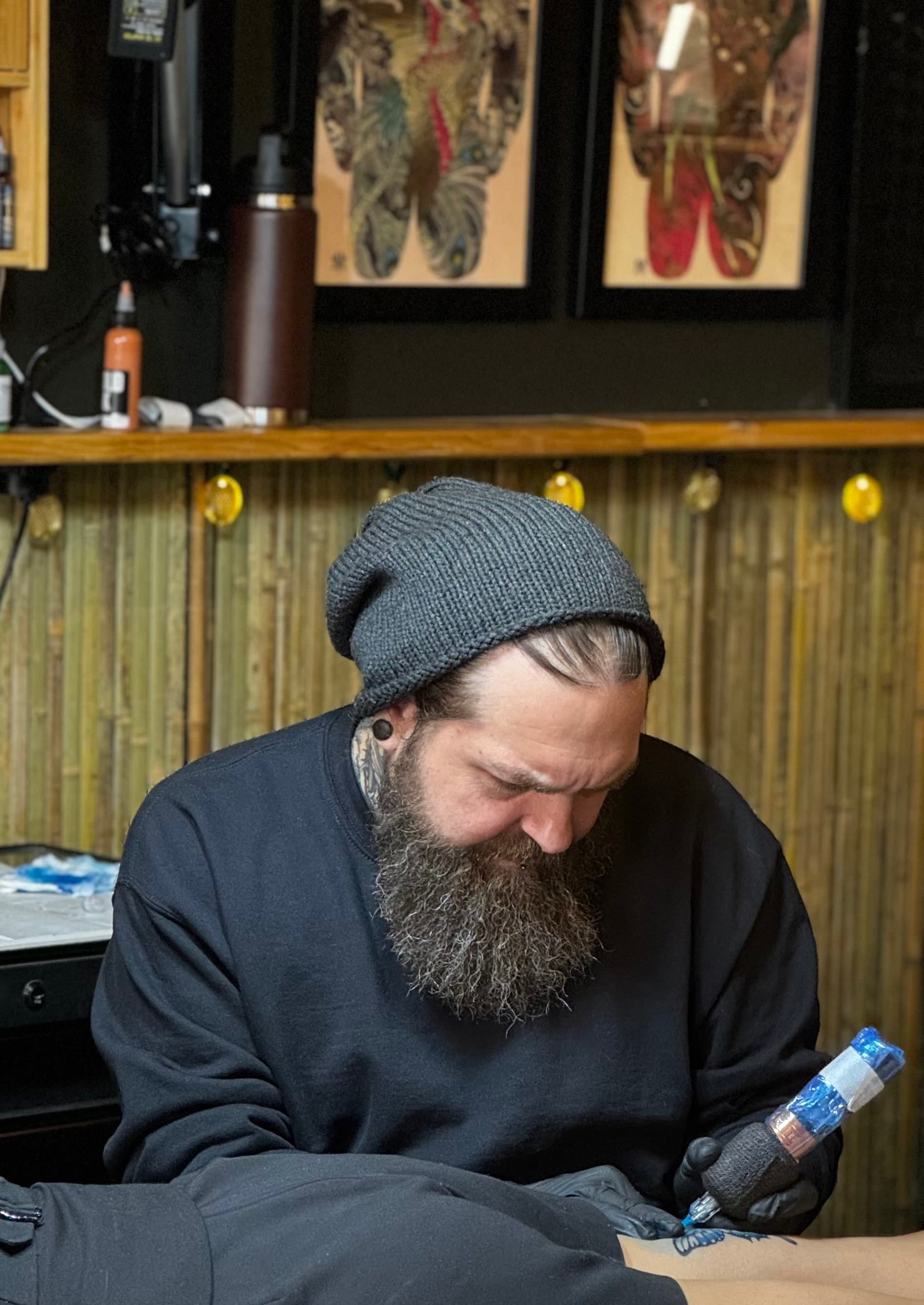 Portrait de Matthew Leroux — Laughing Duck Tattoo